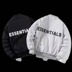 fear of god essentials grey polo sweatshirt Profile Picture