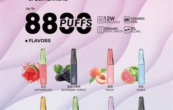 CHILL 8800口怎麼使用？一次性電子煙操作全攻略