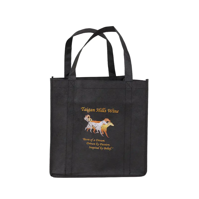 Non Woven Wine Bags For Bottle Packaging And Gifting
